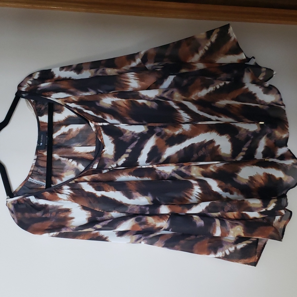 AB Studio, bell sleeve blouse.  XL